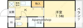 ファーストネット【8階】の間取り