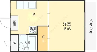ハイムデダチ【202号室】の間取り