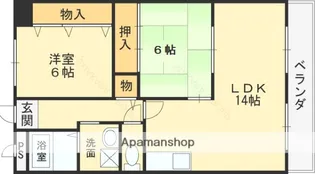 エスペラール【403号室】の間取り