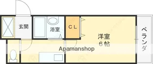 メロディ双葉【3階】の間取り