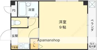 SEAウエストコート【201号室】の間取り