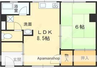 ダイワ高井田ビル【3階】の間取り