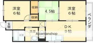 メゾンファミーユ【301号室】の間取り