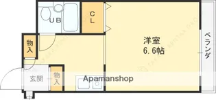 グリーンハウス【2階】の間取り