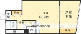 リアライズ住道南【2階】の間取り