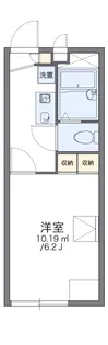 レオパレス永和【1階】の間取り