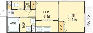 メゾン髙野【102号室号室】の間取り