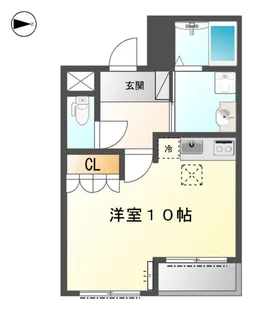 フローラ【1階】の間取り