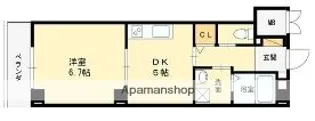 ファンライフ小阪【2階】の間取り