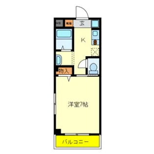 EPOCH 昭和町【311号室号室】の間取り