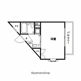 ネオディ夙川【3階】の間取り
