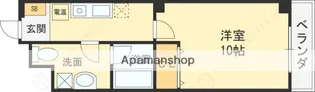 ミワパラディ荒本西【7階】の間取り