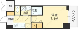 SーRESIDENCE高井田CENTRAL【3階】の間取り