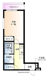 フジパレス高井田西?番館【3階】の間取り