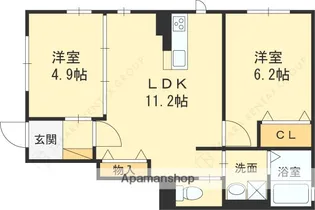 Sachi Residence【1階】の間取り