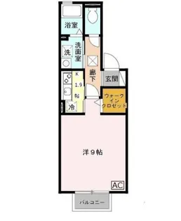 シャルマン松香園【1階】の間取り