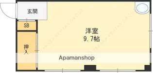 マルショービル【4階】の間取り