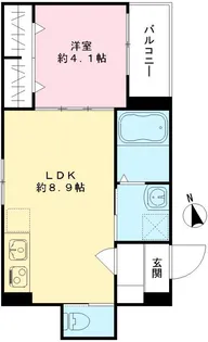 LUANA【301号室号室】の間取り