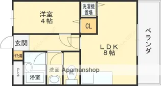 阪口マンション【301号室】の間取り