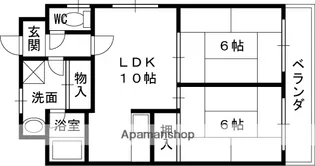 永和大発マンション【303号室】の間取り
