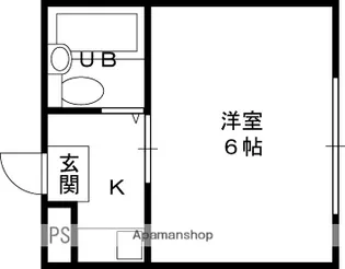 ナバマンション【302号室】の間取り