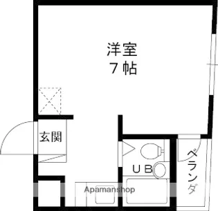 ヴァリーヴィレッジ【2階】の間取り