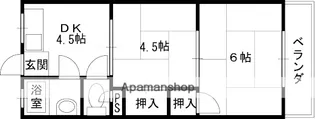 柴本マンション【101号室】の間取り