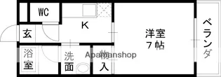 萌木苑【2階】の間取り