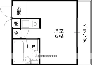 パラッツオニッセイ【2階】の間取り