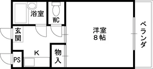 エンフェル石切【2階】の間取り
