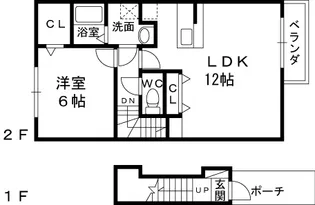 グランエスポワール【2階】の間取り