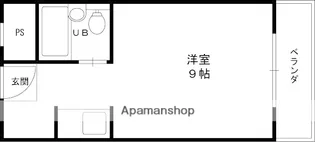 ピュアハイツ ナカザワ【3階】の間取り