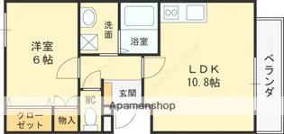オークガーデン【1階】の間取り