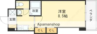 M’PLAZA高井田【9階】の間取り
