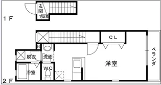 グレースヴィラ【2階】の間取り