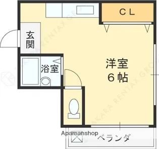 ハイツラーニョ【408号室】の間取り