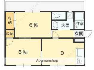 グリーンノート【1階】の間取り