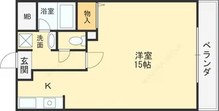 ブランチ613【1階】の間取り