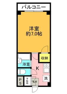 クリエイト香里園【3階】の間取り