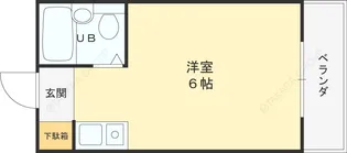 ロイヤルシード小阪【3階】の間取り