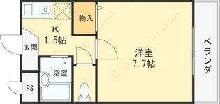 ニシシンヴィレッジ【C103号室】の間取り