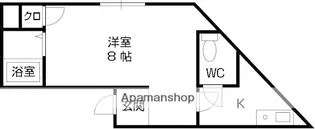 大宝 小阪本町ロイヤルハイツ【107号室】の間取り