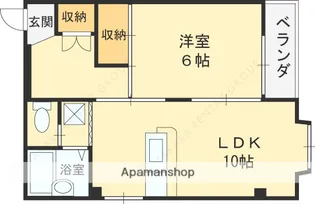 都ハイツ【2階】の間取り