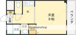 サンシャイン植村【3階】の間取り