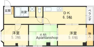 キャッスル西長田【2階】の間取り