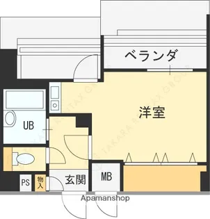 CORNICHE長瀬【502号室】の間取り