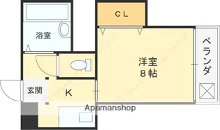 ル・メルシェ【1階】の間取り
