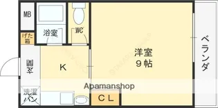 グランドール永和【103号室】の間取り