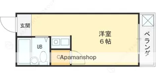 21ハイム【3階】の間取り
