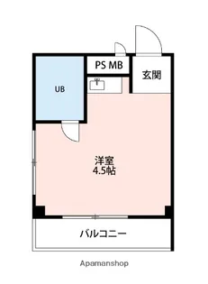 藤井マンション岩田【3階】の間取り